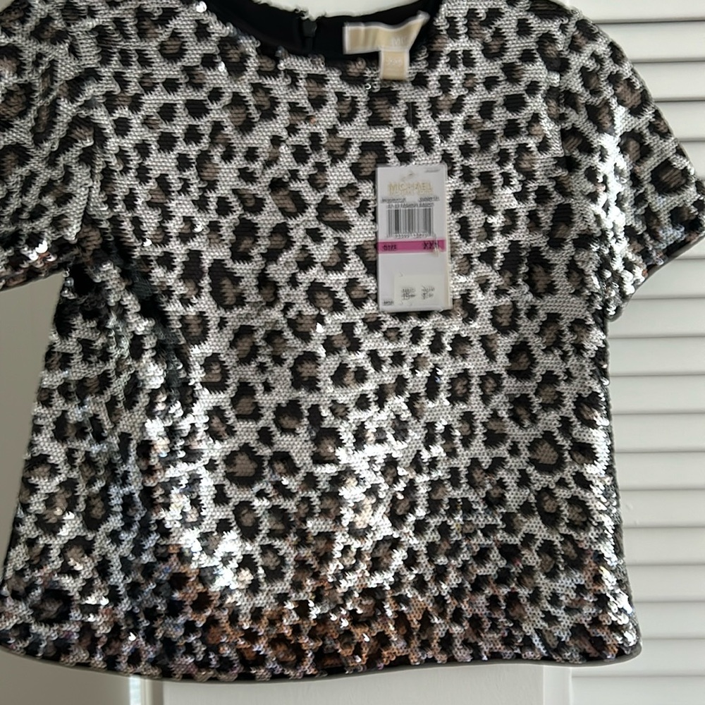 Michael kors sequin top